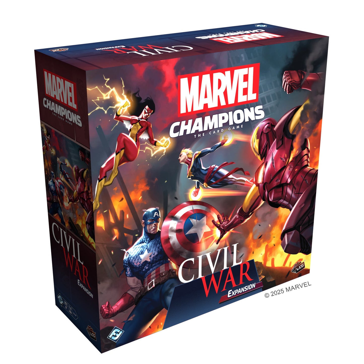 Marvel Champions: The Card Game - Civil War Expansion | Board Game Mở Rộng Thẻ Bài Chiến Thuật | Fantasy Flight Games - Hình ảnh sản phẩm
