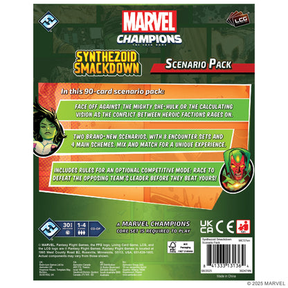 Marvel Champions: The Card Game - Synthezoid Smackdown Scenario Pack - Gói Kịch Bản Mở Rộng - Fantasy Flight Games