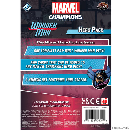 Marvel Champions: The Card Game - Wonder Man Hero Pack | Bộ Mở Rộng Board Game Thẻ Bài | Fantasy Flight Games - Góc nhìn khác 3