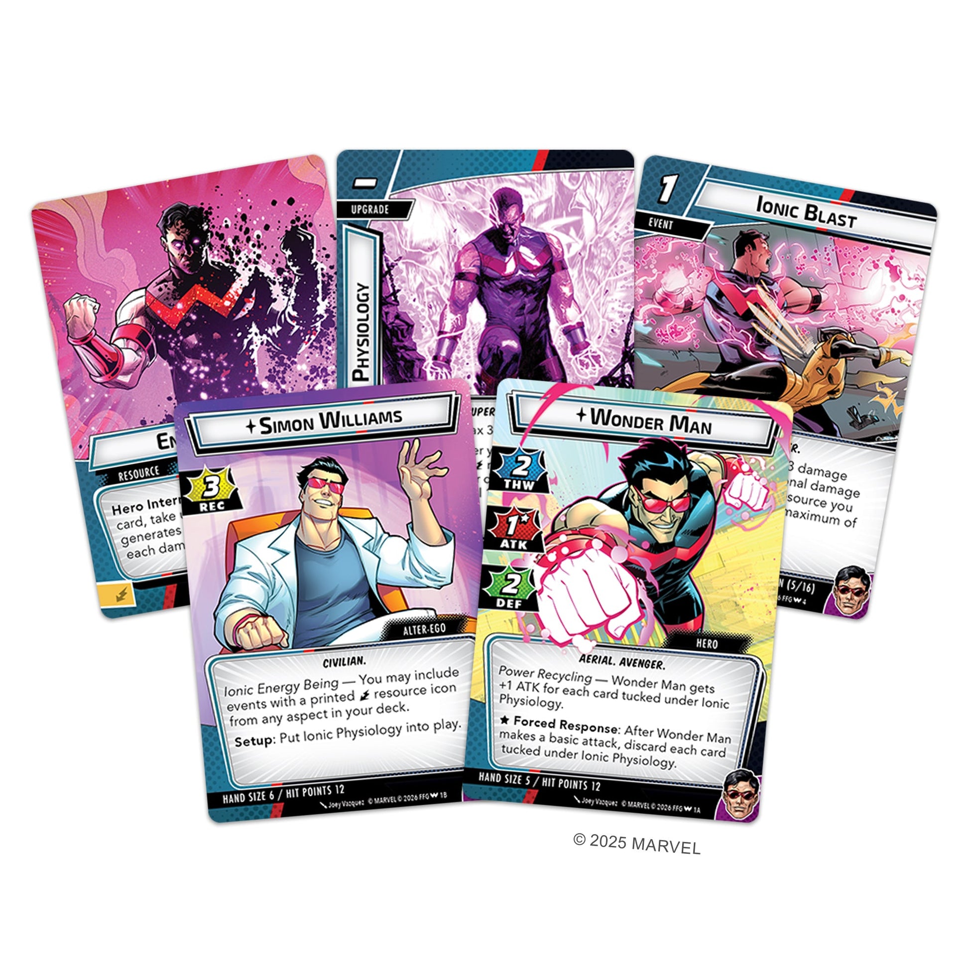 Marvel Champions: The Card Game - Wonder Man Hero Pack | Bộ Mở Rộng Board Game Thẻ Bài | Fantasy Flight Games - Hình ảnh bổ sung 4
