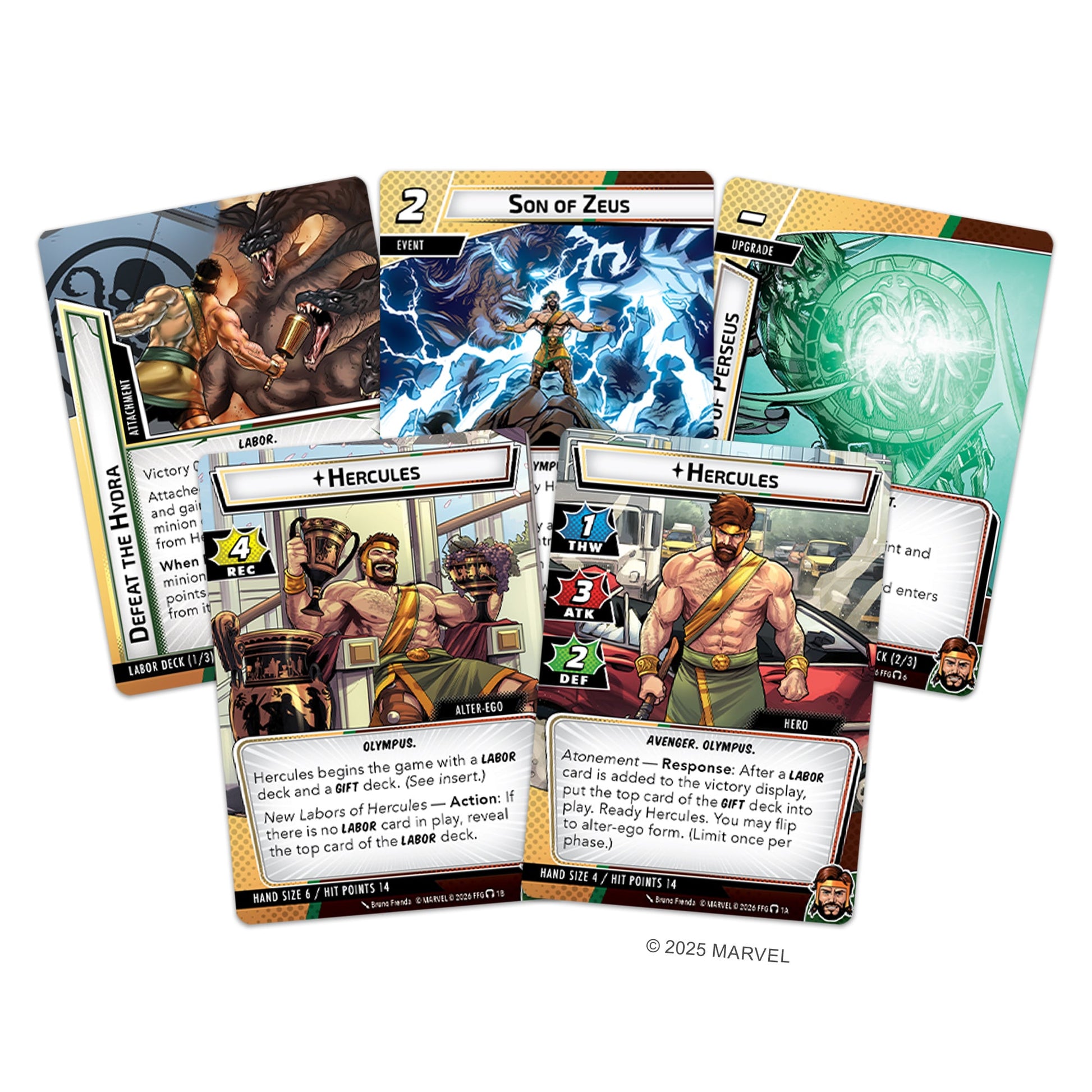 Marvel Champions: The Card Game - Hercules Hero Pack - Bộ Mở Rộng Board Game Thẻ Bài - Fantasy Flight Games - Hình ảnh bổ sung 4