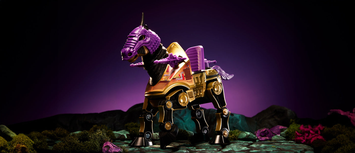 Masters of the Universe Origins Night Stalker Vehicle Mô Hình Chiến Mã Bọc Giáp Mattel HTM99 Mattel - ảnh 1 - Action Figure V