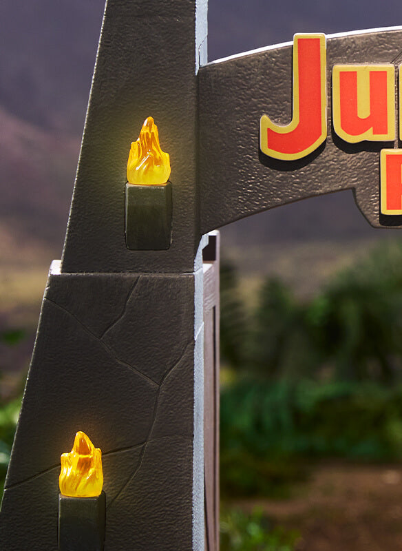Jurassic World The Gates Crowdfund Mô hình Cánh Cổng Hammond Collection Mattel