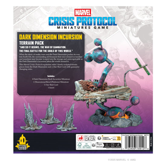 Marvel: Crisis Protocol - Dark Dimension Incursion Terrain Pack