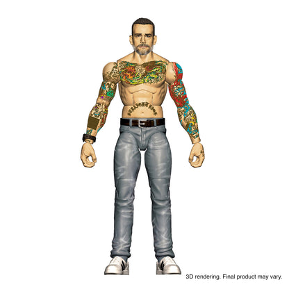 WWE Elite Collection CM Punk Returns Action Figure - Mô hình nhân vật WWE chính hãng - Mattel - Hình ảnh chi tiết 2