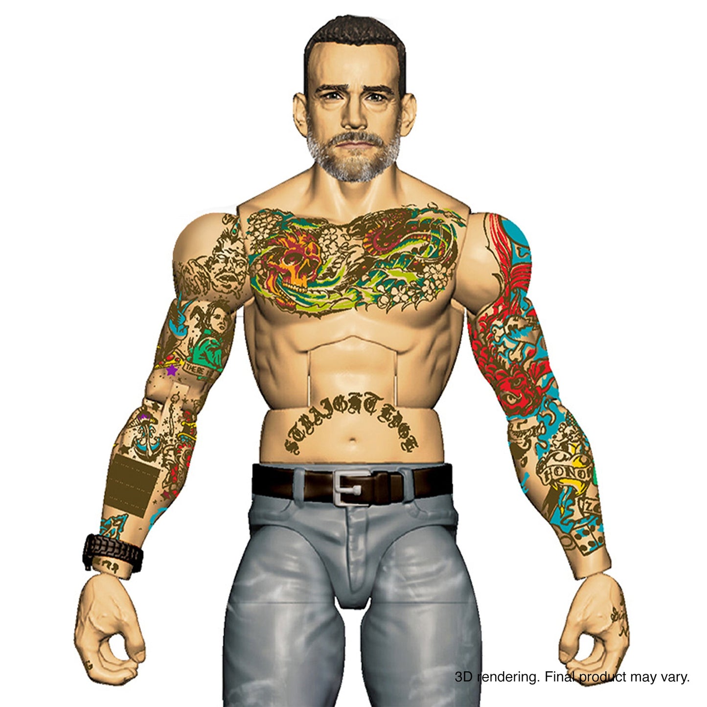 WWE Elite Collection CM Punk Returns Action Figure - Mô hình nhân vật WWE chính hãng - Mattel - Hình ảnh bổ sung 4