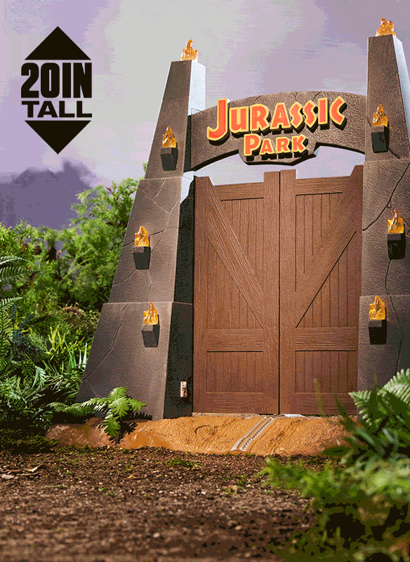 Jurassic World The Gates Crowdfund Mô hình Cánh Cổng Hammond Collection Mattel