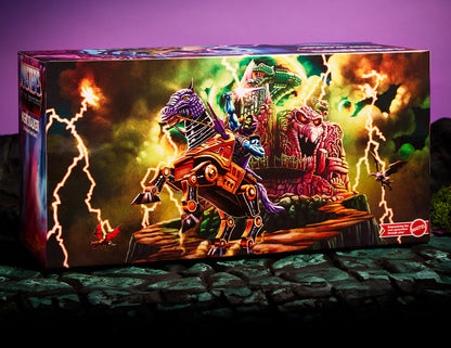 Masters of the Universe Origins Night Stalker Vehicle Mô Hình Chiến Mã Bọc Giáp Mattel HTM99 Mattel - ảnh 5 - Action Figure V