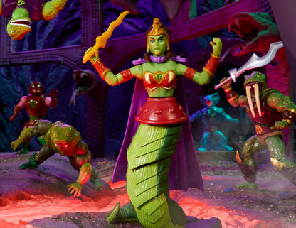 Masters of the Universe Origins Lady Slither Action Figure - Mô Hình Nữ Hoàng Rắn Snake Men - Mattel HPL12 Mattel - ảnh 6 - A