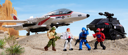 MEGA G.I. JOE Skystriker vs. COBRA H.I.S.S. Building Set - Bộ Đồ Chơi Lắp Ráp Sưu Tầm G.I. Joe - MEGA Mattel