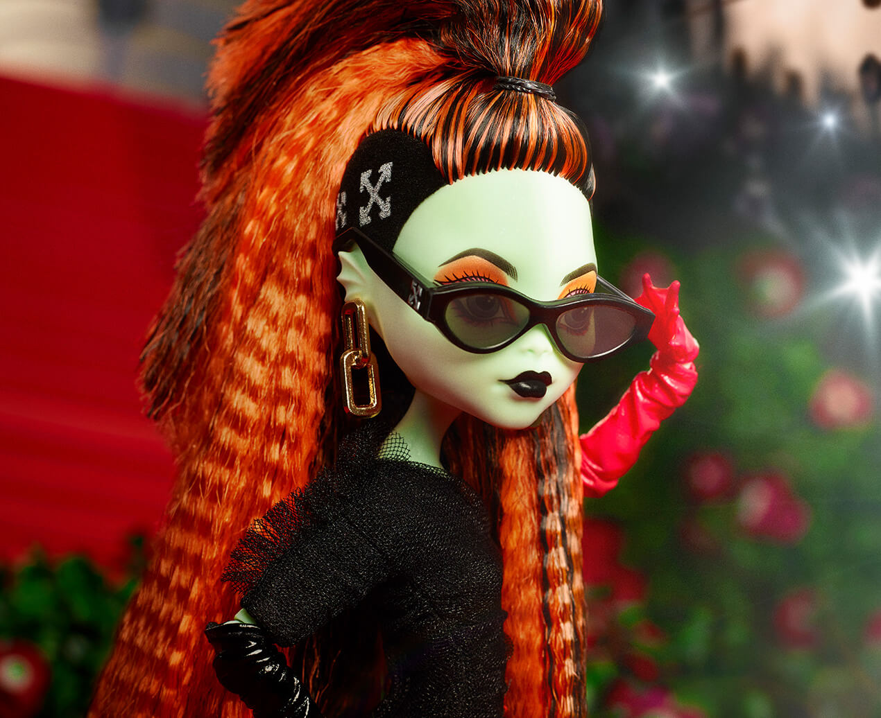 Off-White™ c/o Monster High Electra Melody Doll - Búp Bê Sưu Tầm Cao Cấp - Monster High