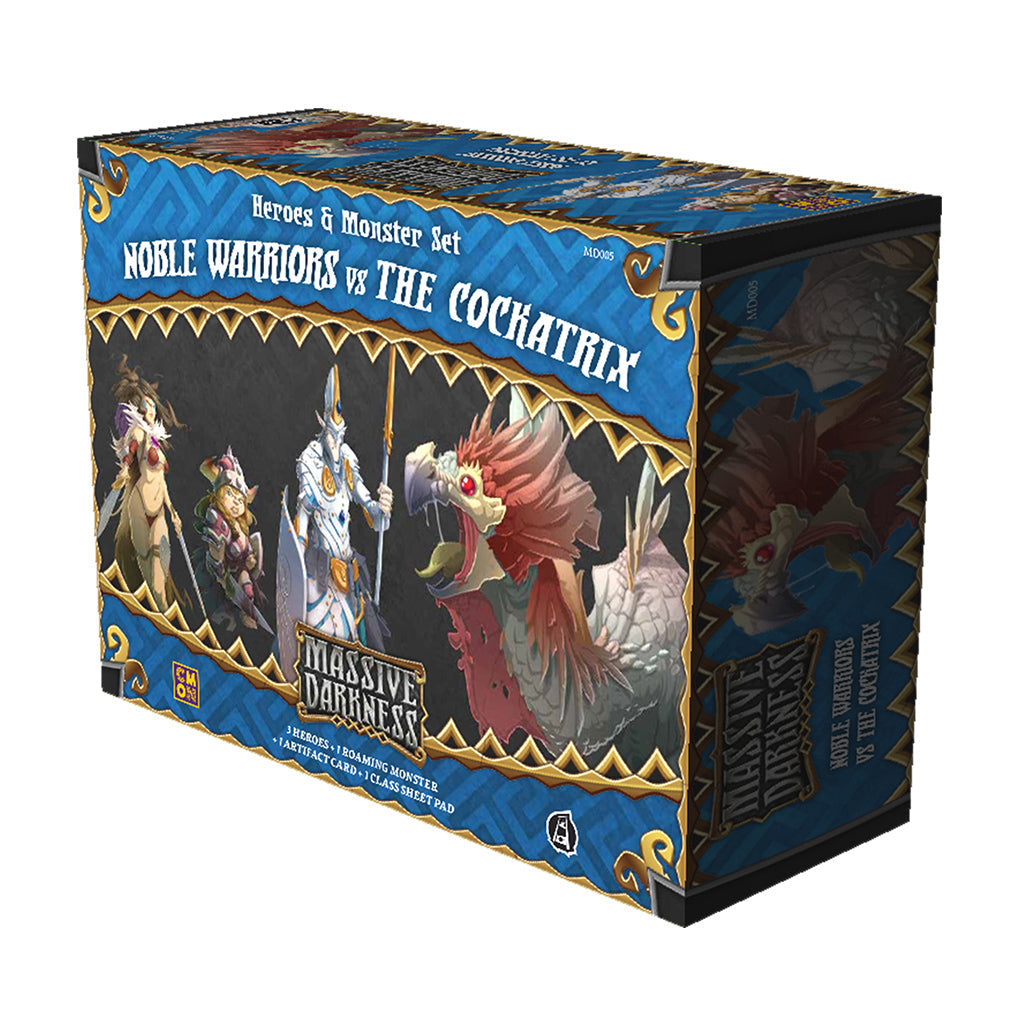 Massive Darkness: Noble Warriors vs The Cockatrix - Bản mở rộng Board Game - CMON - Hình ảnh sản phẩm
