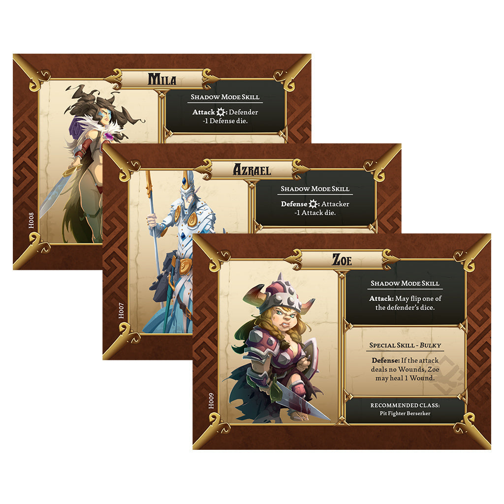 Massive Darkness: Noble Warriors vs The Cockatrix - Bản mở rộng Board Game - CMON - Góc nhìn khác 3