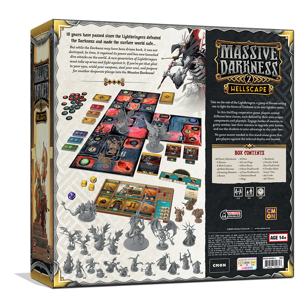 Massive Darkness 2: Hellscape - Board Game Chiến Thuật Đồng Đội - CMON - Góc nhìn khác 3