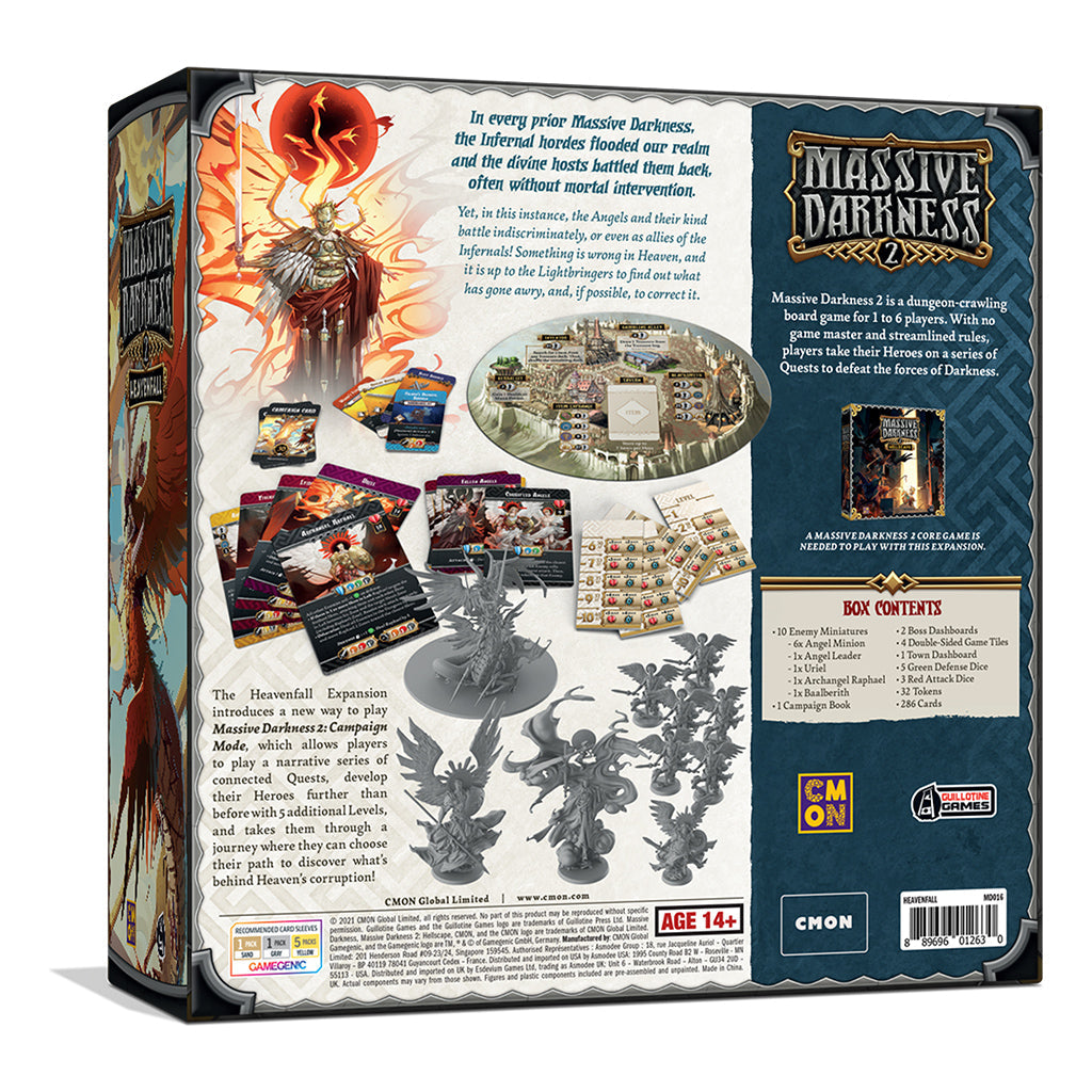 Massive Darkness 2 Heavenfall - Bản mở rộng Board Game Chiến thuật - CMON - Góc nhìn khác 3