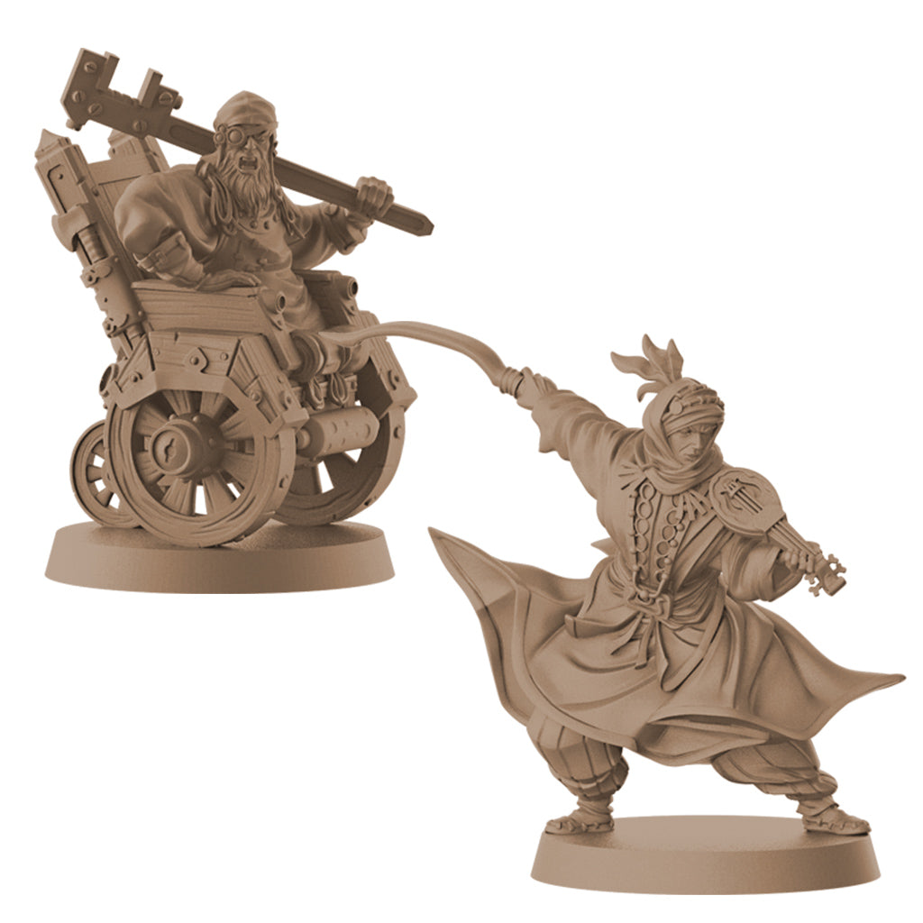Massive Darkness 2: Bards & Tinkerers Vs. Metal Angel Heroes & Monsters - Bản Mở Rộng Board Game Chiến Thuật - CMON - Hình ảnh bổ sung 5