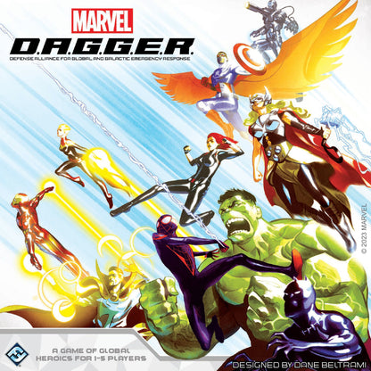 Marvel D.A.G.G.E.R. Board Game - Board Game Chiến Thuật Siêu Anh Hùng - Fantasy Flight Games