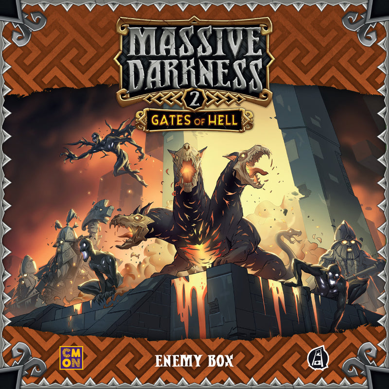 Massive Darkness 2 Gates of Hell Enemy Box Board Game Expansion - Bộ Mở Rộng Board Game Nhập Vai - CMON
