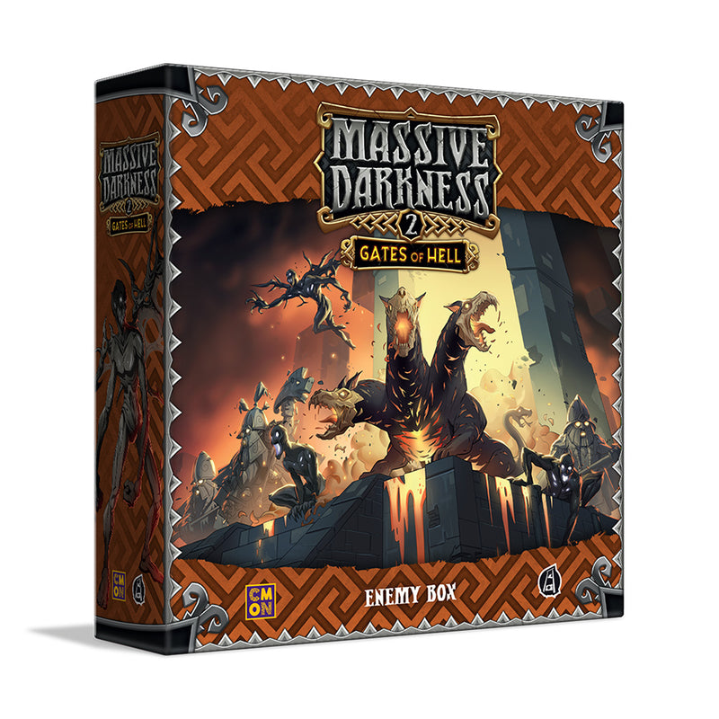 Massive Darkness 2 Gates of Hell Enemy Box Board Game Expansion - Bộ Mở Rộng Board Game Nhập Vai - CMON