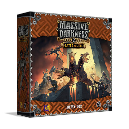 Massive Darkness 2 Gates of Hell Enemy Box Board Game Expansion - Bộ Mở Rộng Board Game Nhập Vai - CMON