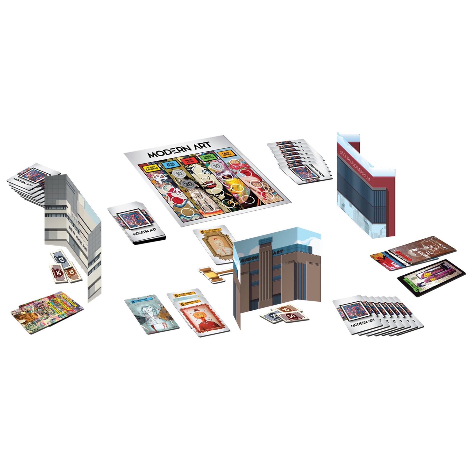 Modern Art Board Game - Trò chơi Đấu giá Nghệ thuật - CMON - Góc nhìn khác 3