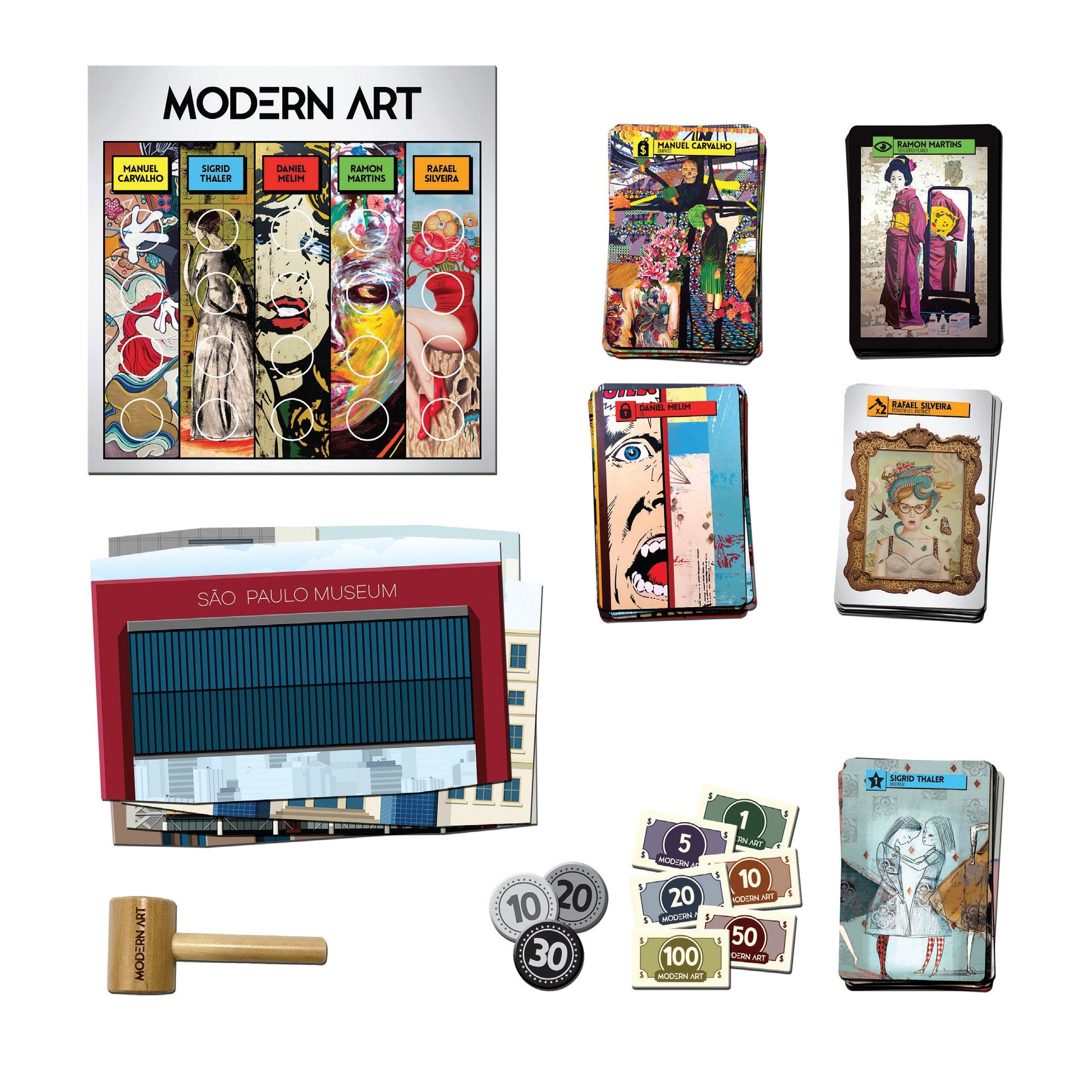 Modern Art Board Game - Trò chơi Đấu giá Nghệ thuật - CMON - Hình ảnh bổ sung 4