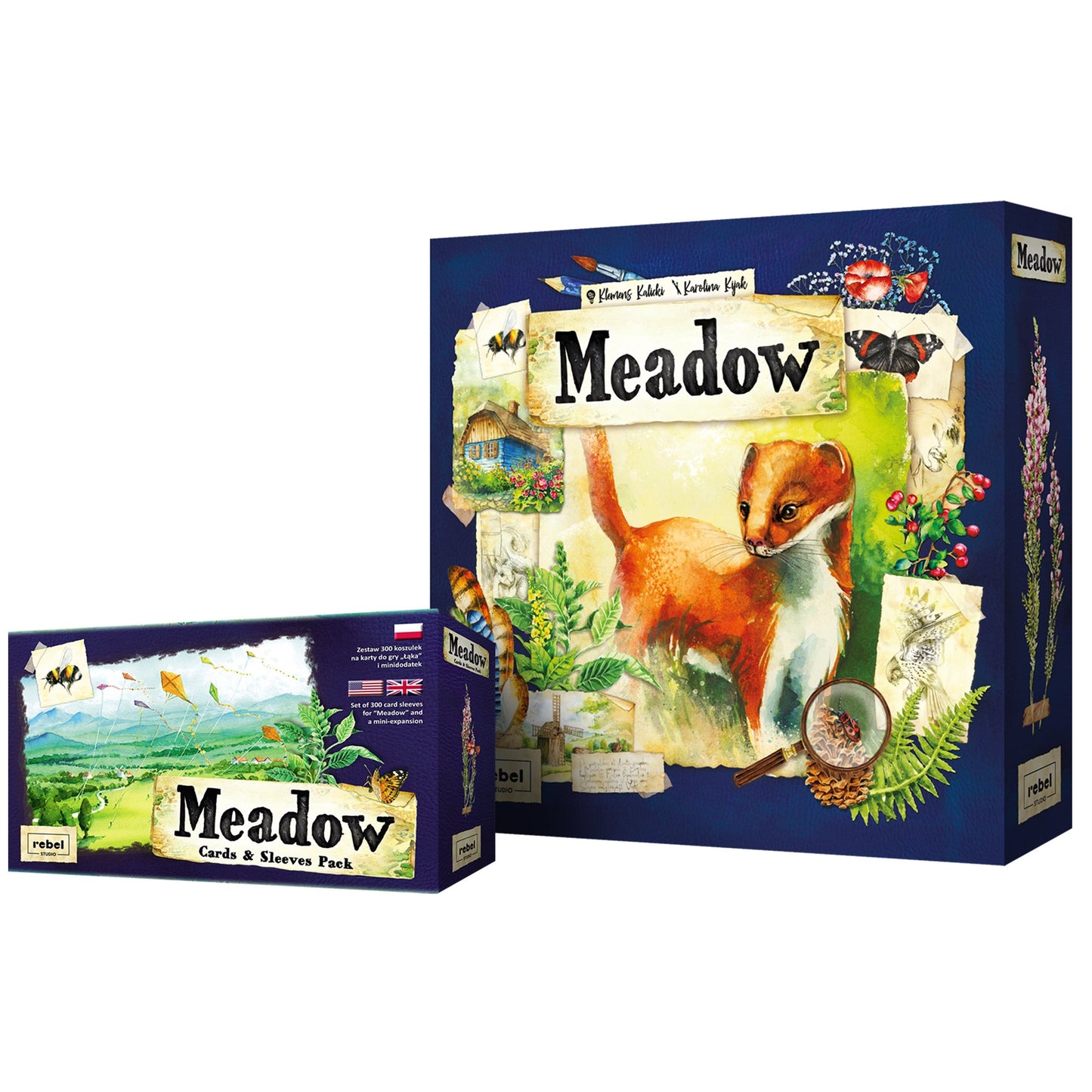 Meadow Mini-Expansion - Bản Mở Rộng Board Game & Bọc Bài - Asmodee