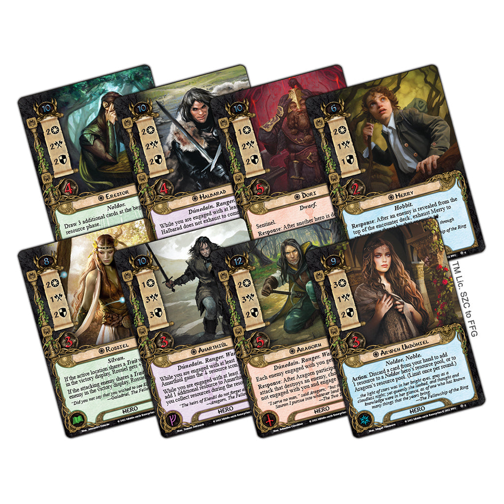 The Lord of the Rings: The Card Game - Angmar Awakened Hero Expansion | Board Game Thẻ Bài Chiến Thuật | Fantasy Flight Games