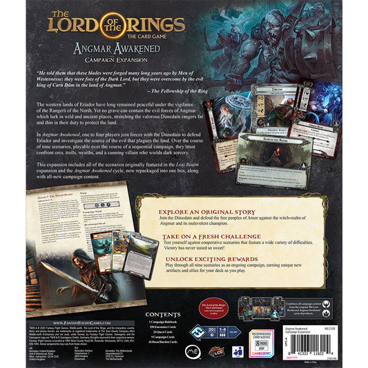 The Lord of the Rings The Card Game Angmar Awakened Campaign Expansion - Bản mở rộng chiến dịch LCG - Fantasy Flight Games