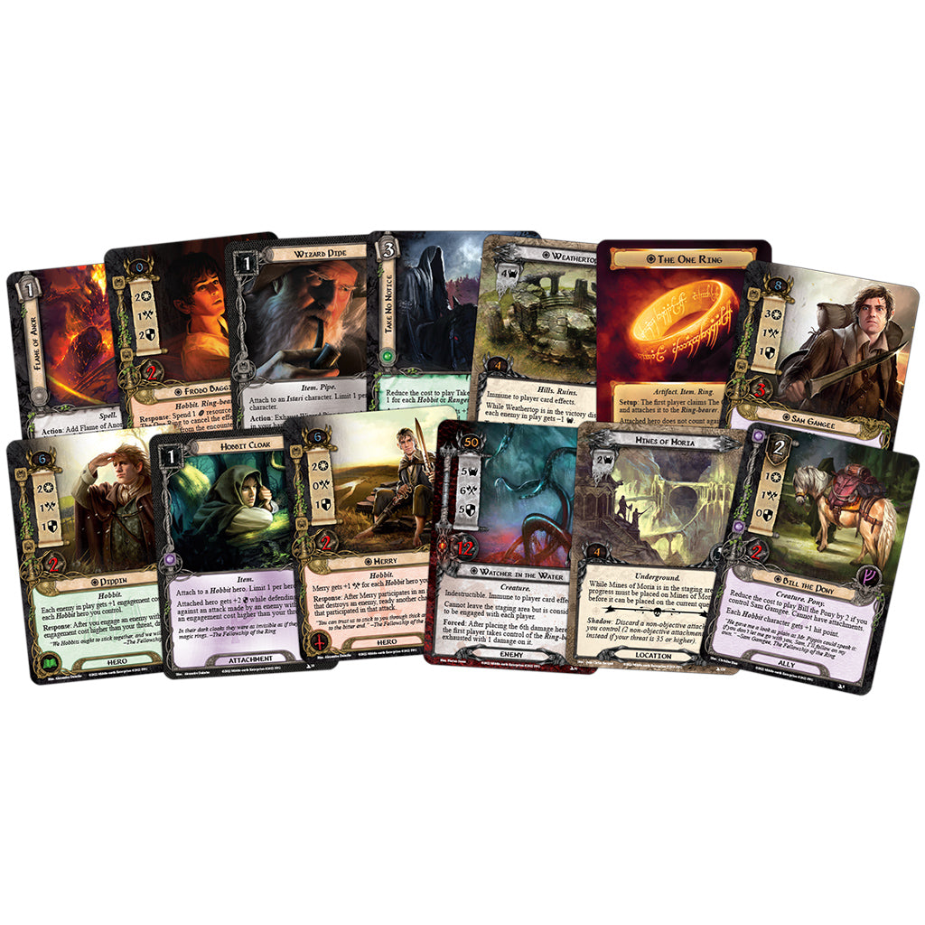 The Lord of the Rings LCG - The Fellowship of the Ring Saga Expansion - Board Game Thẻ Bài Chiến Thuật - Fantasy Flight Games