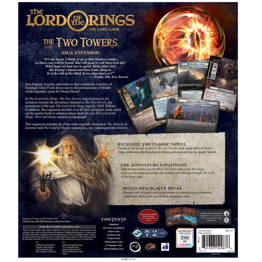 The Lord of the Rings The Card Game: The Two Towers Saga Expansion