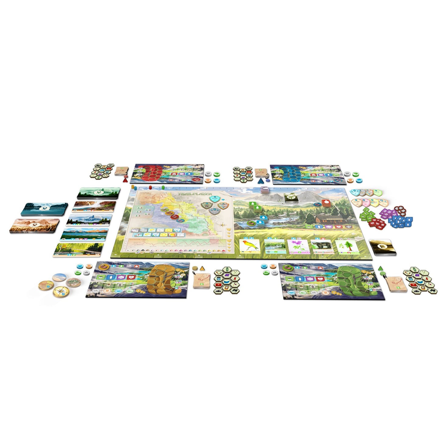 Trailblazer The John Muir Trail Board Game - Board Game Chiến Thuật Leo Núi - Tabletop Tycoon - Hình ảnh chi tiết 2