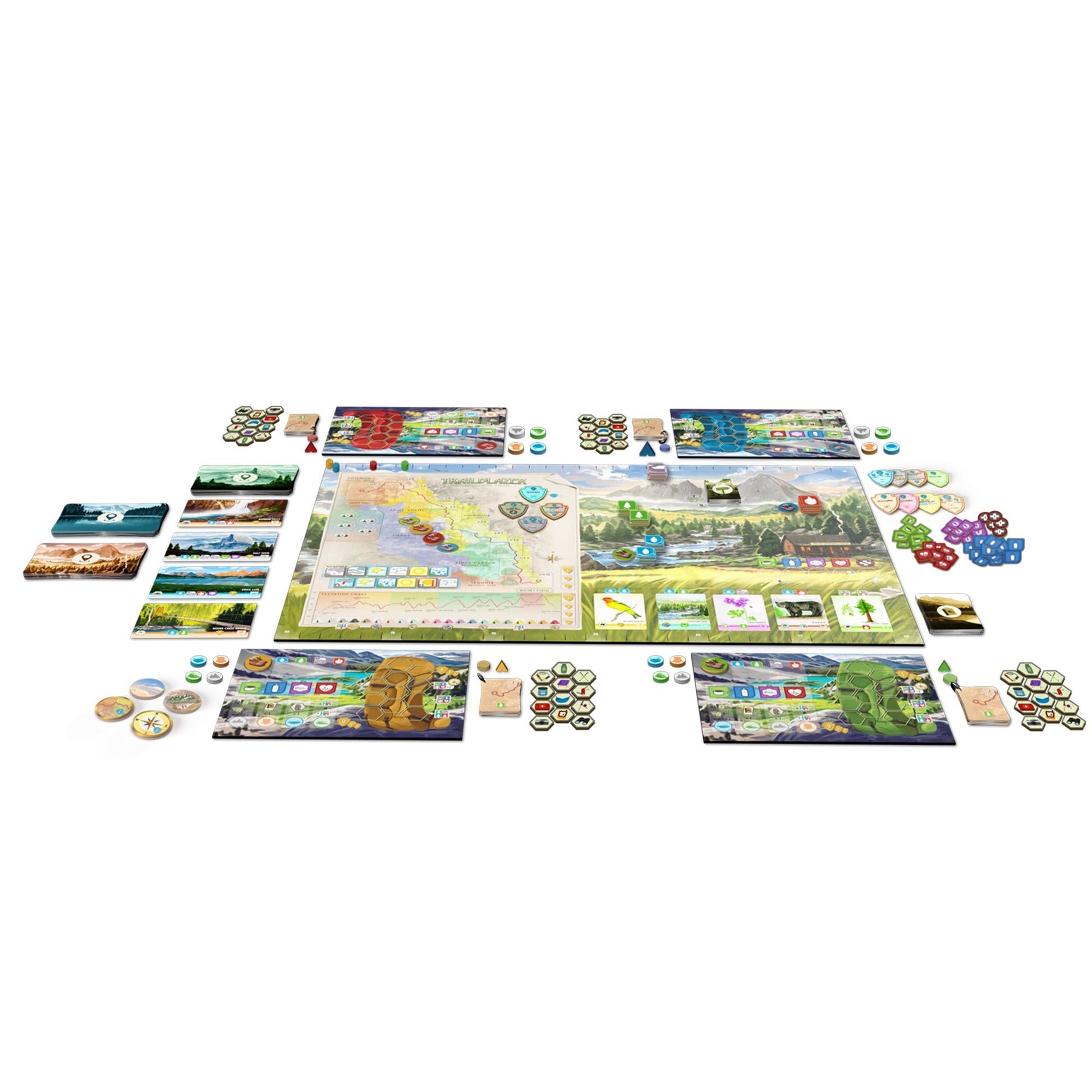 Trailblazer The John Muir Trail Board Game - Board Game Chiến Thuật Leo Núi - Tabletop Tycoon - Hình ảnh chi tiết 2