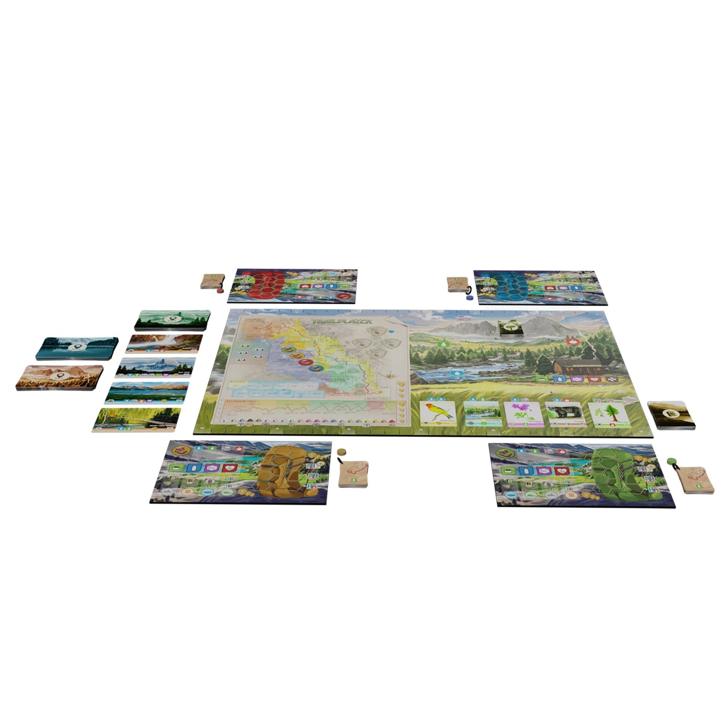 Trailblazer The John Muir Trail Board Game - Board Game Chiến Thuật Leo Núi - Tabletop Tycoon - Góc nhìn khác 3