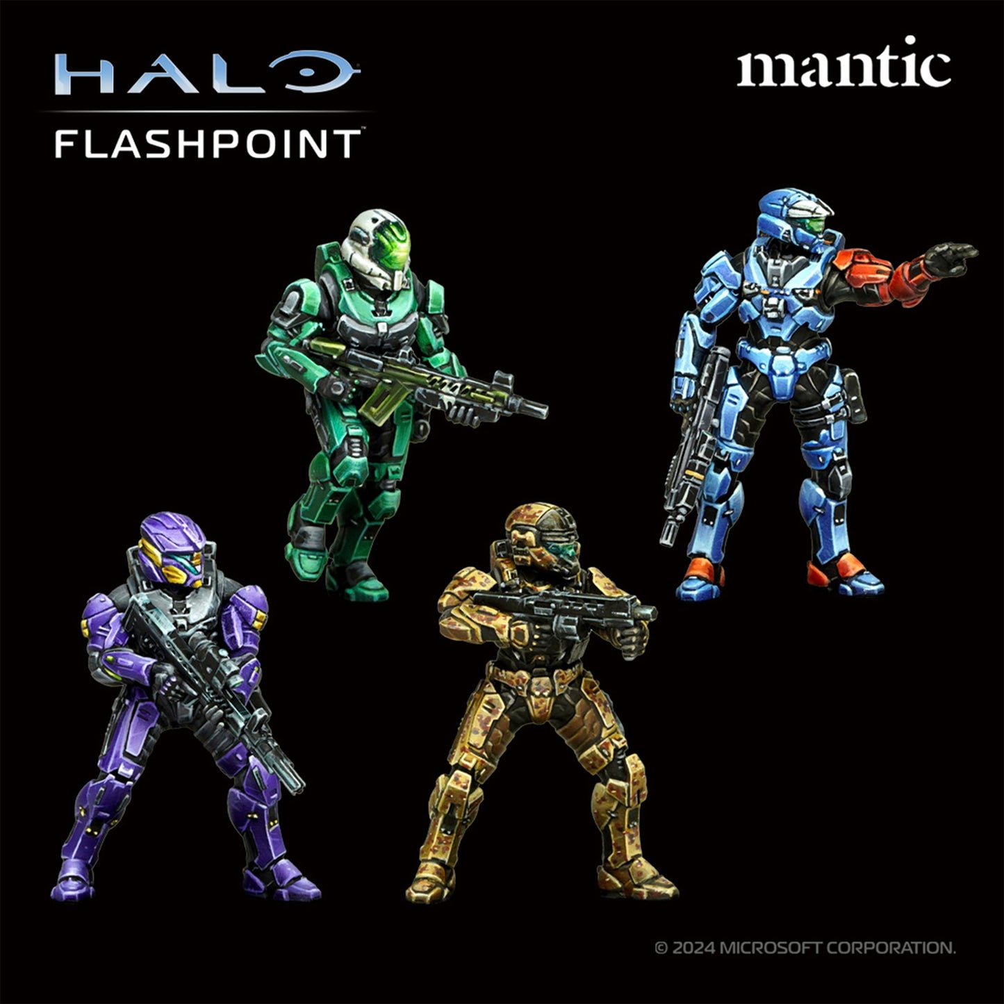 Halo: Flashpoint: Recon Edition Board Game - Trò chơi sa bàn chiến thuật - Mantic Games