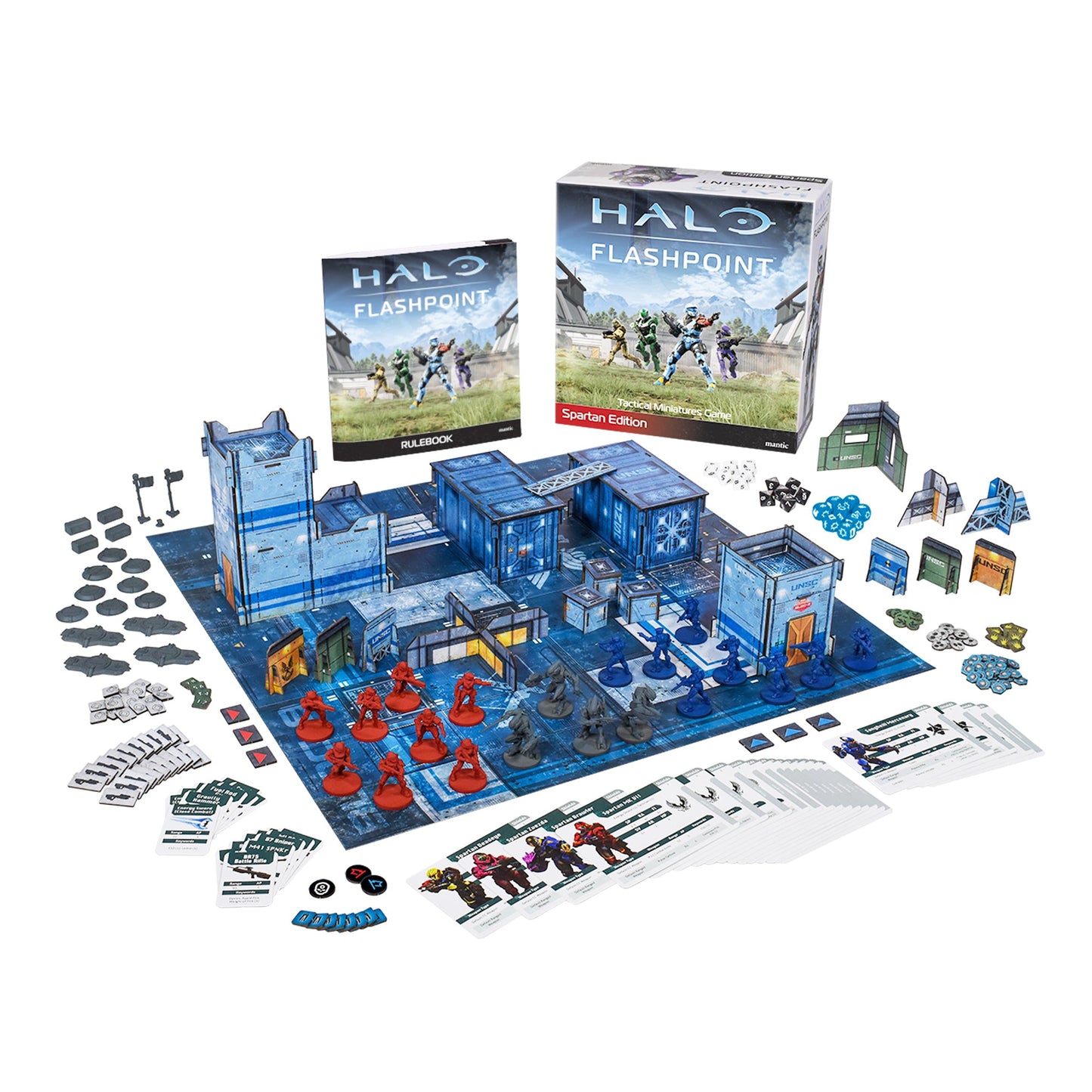 Halo: Flashpoint - Spartan Edition - Trò chơi sa bàn chiến thuật - Mantic Games