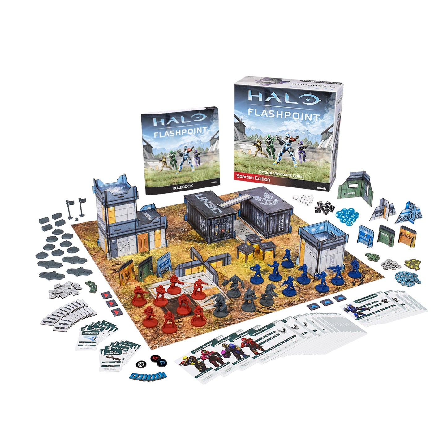 Halo: Flashpoint - Spartan Edition - Trò chơi sa bàn chiến thuật - Mantic Games