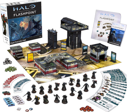 Halo: Flashpoint - Feet First Into Hell - Trò chơi sa bàn Miniatures - Mantic Games