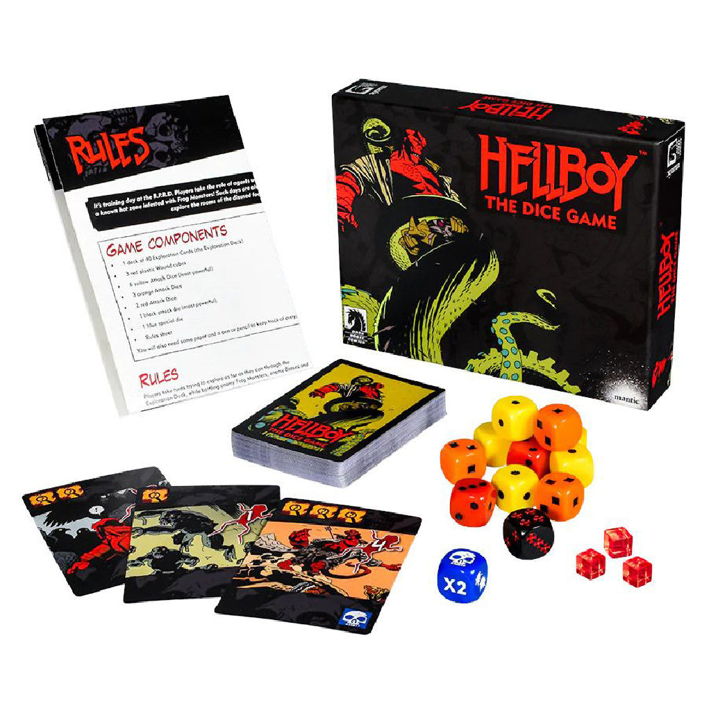 Hellboy: The Dice Game - Trò chơi xúc xắc chiến thuật - Mantic Games