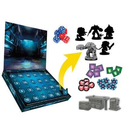 Deep Space Pest Control - Holiday Gift Calendar Game - Lịch quà tặng Board Game Sci-Fi - Mantic Games - Góc nhìn khác 3