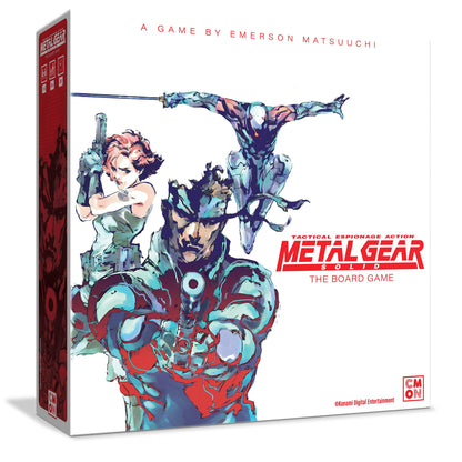 Metal Gear Solid Board Game - Trò Chơi Bàn Cờ Chiến Thuật Lén Lút - CMON