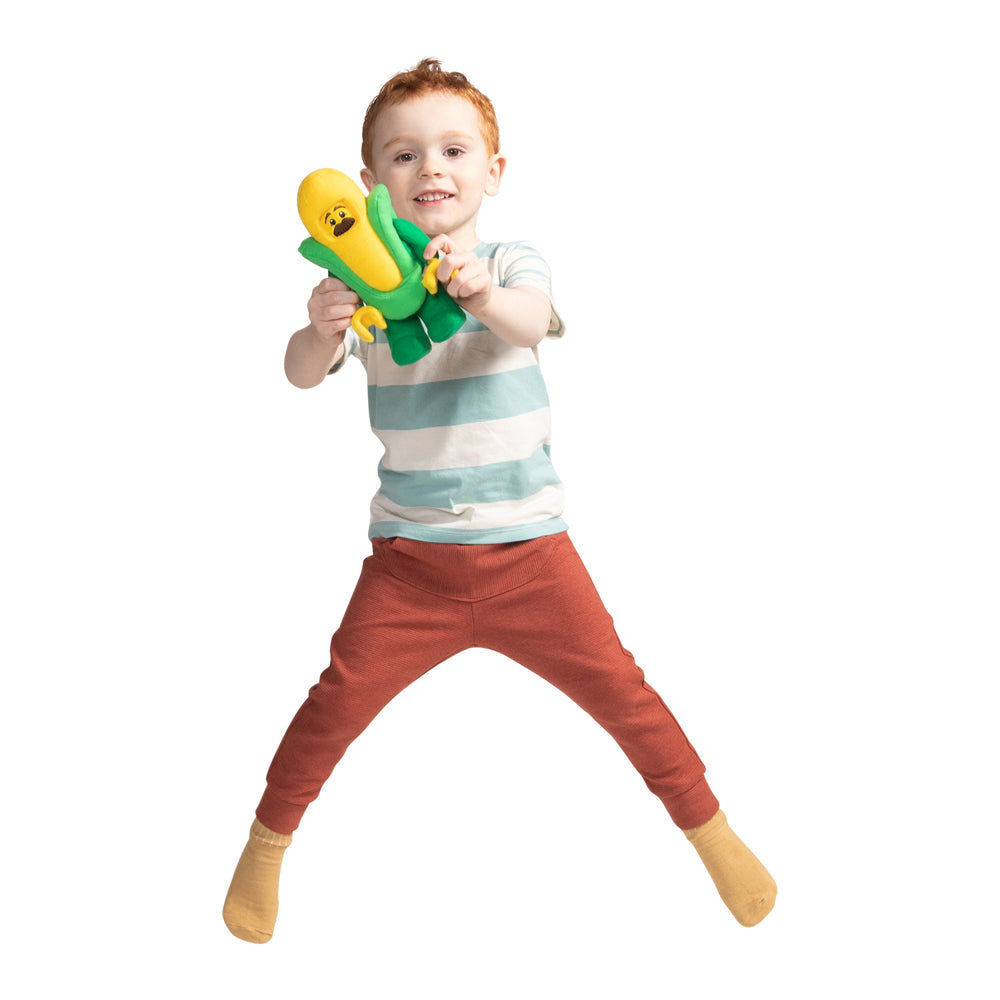 Small LEGO® Corn Cob Guy Plush Toy