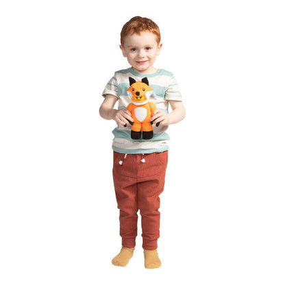 Small LEGO® Fox Guy Plush Toy