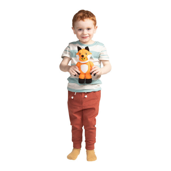 Small LEGO® Fox Guy Plush Toy - Thú Nhồi Bông Nhân Vật Cáo - LEGO