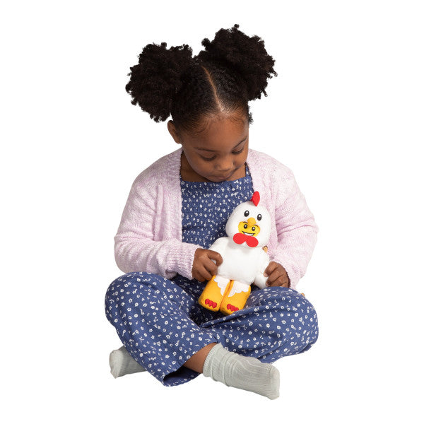 Small LEGO® Chicken Guy Plush Toy