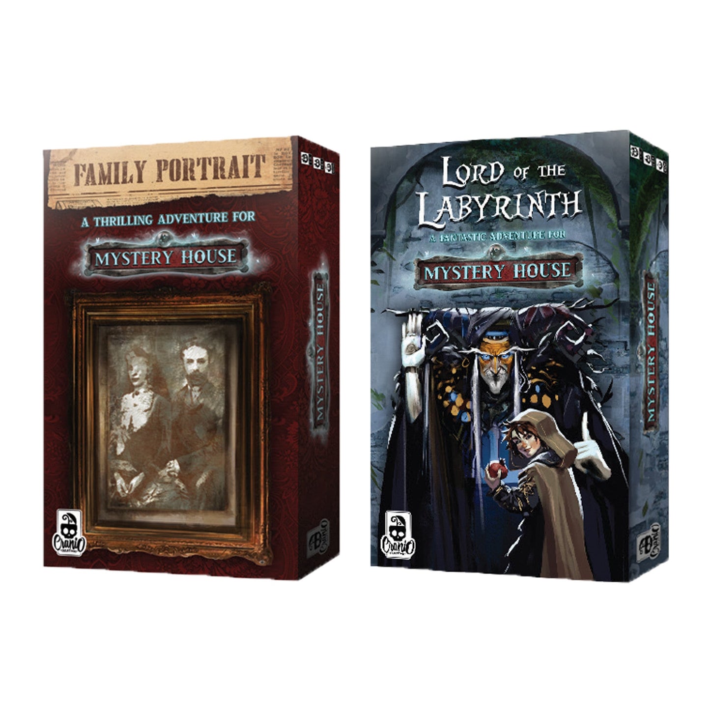 Mystery House Board Game - Board Game Giải Đố Escape Room 3D - Cranio Creations