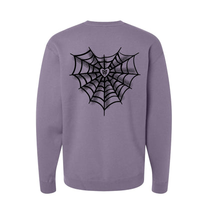Monster High Cobweb Heart Sweatshirt - Áo Nỉ Unisex Cao Cấp - Mattel Creations - Hình ảnh chi tiết 2