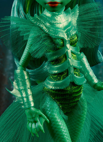 Monster High Skullector Series Creature From The Black Lagoon Doll Búp Bê Sưu Tầm Phiên Bản Giới Hạn Mattel
