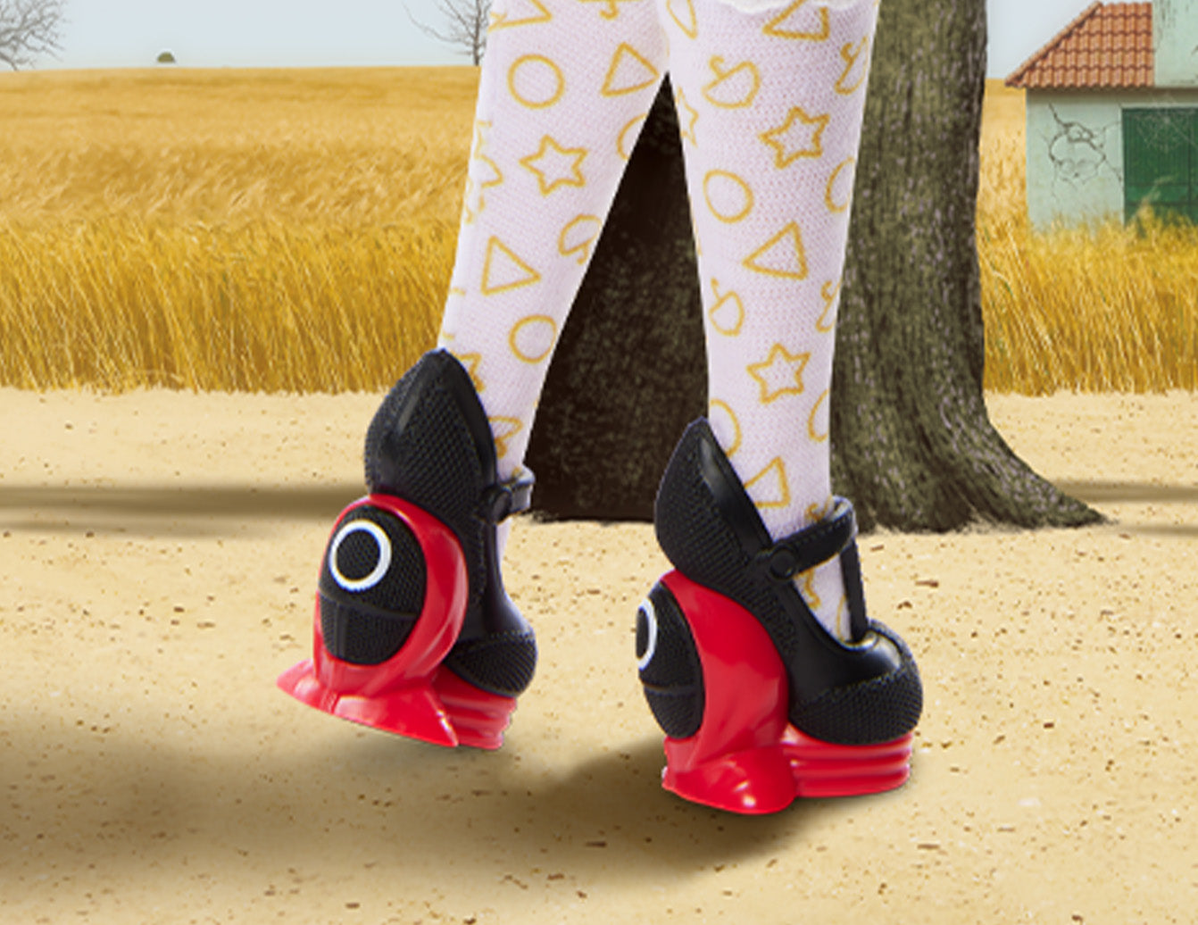 Monster High Skullector Squid Game Young-hee Doll - Búp Bê Sưu Tầm Cao Cấp - HYV95