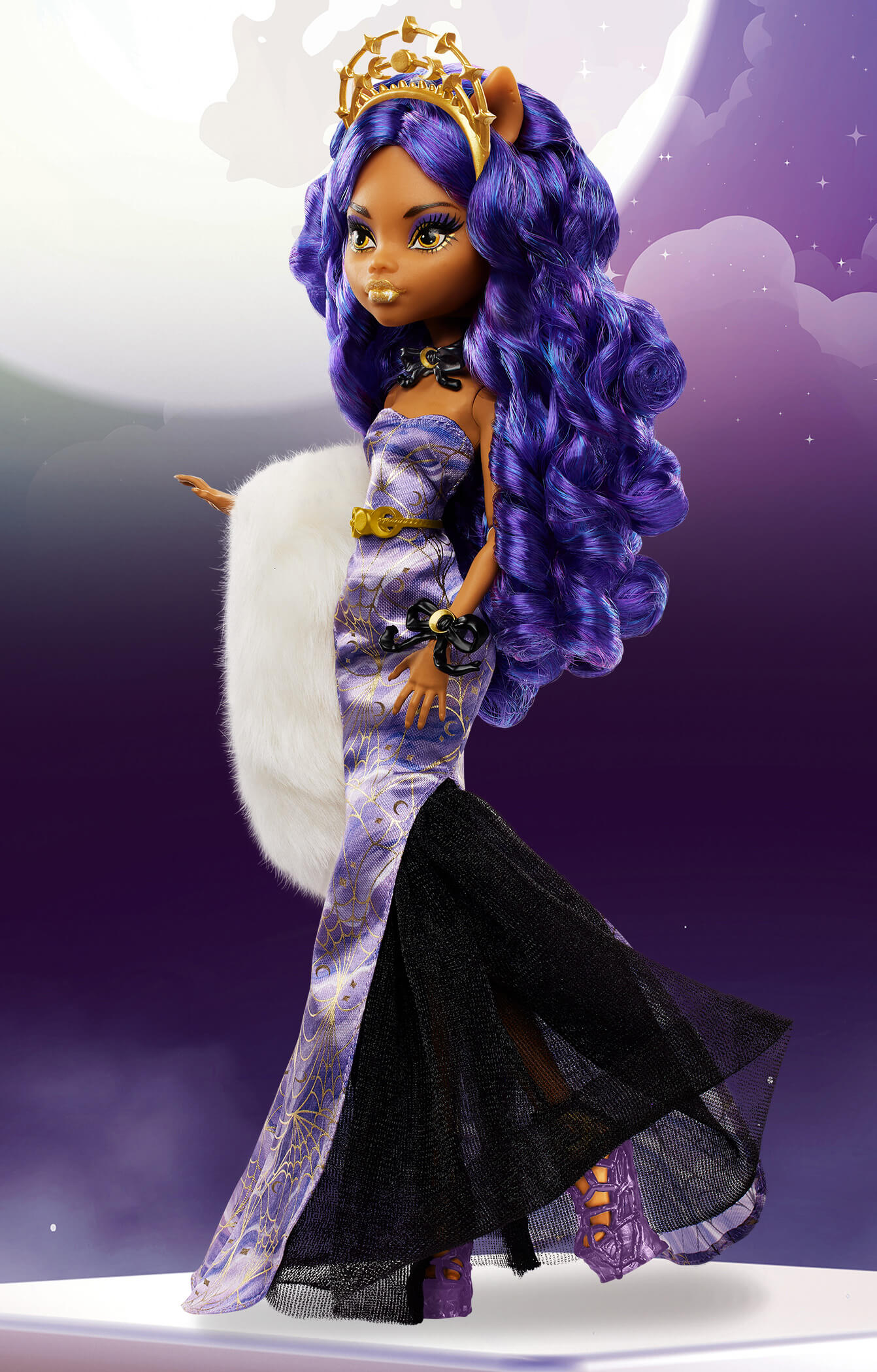 Monster High Howliday Winter Edition Clawdeen Wolf Doll Búp Bê Thời Trang Sưu Tầm Mattel Monster High - ảnh 3 - Collectible D